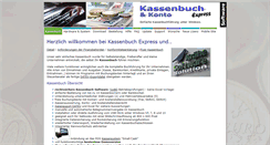 Desktop Screenshot of kassenbuch-express.de